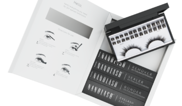 Cluster lashes for self application nanolash